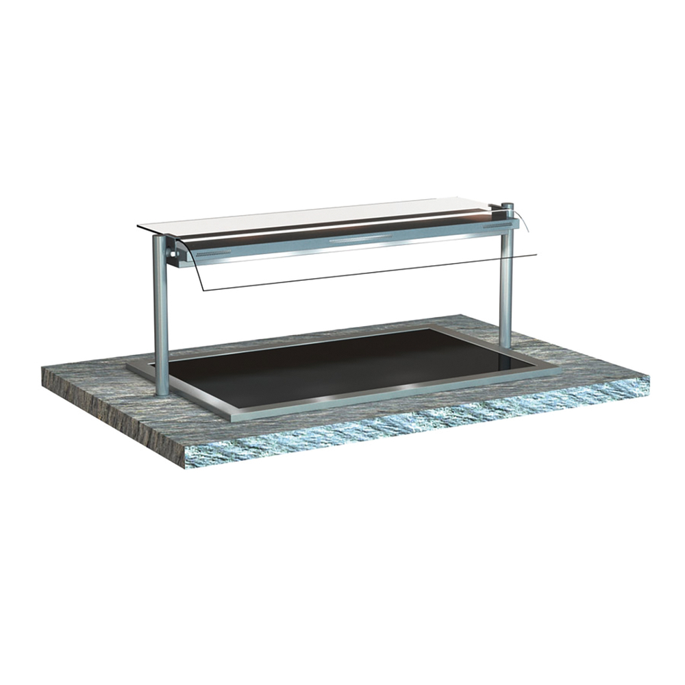 Nordcap Hustenschutz mit Wärmebrücke WB HS-2/1-45