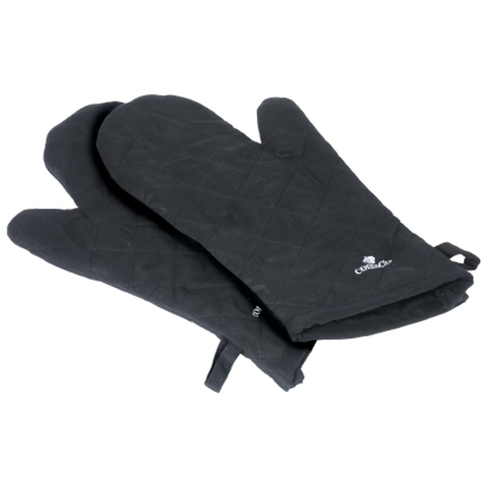 Contacto Paar Küchenhandschuhe, schwarz