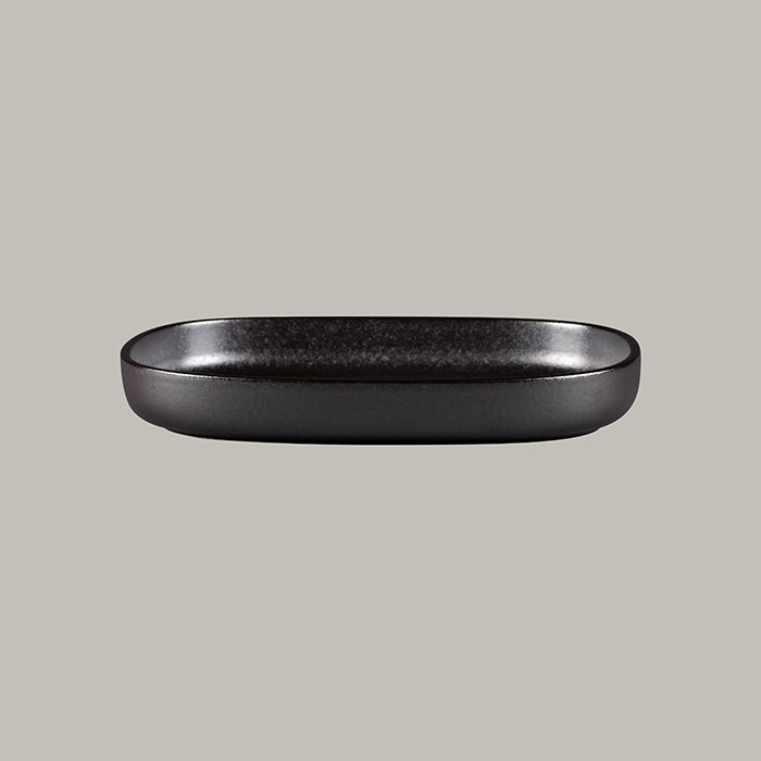 RAK Platte oval tief - forge  Serie: Ease L 33.2 cm / W 23.2 cm / Ht. 4.5 cm / C