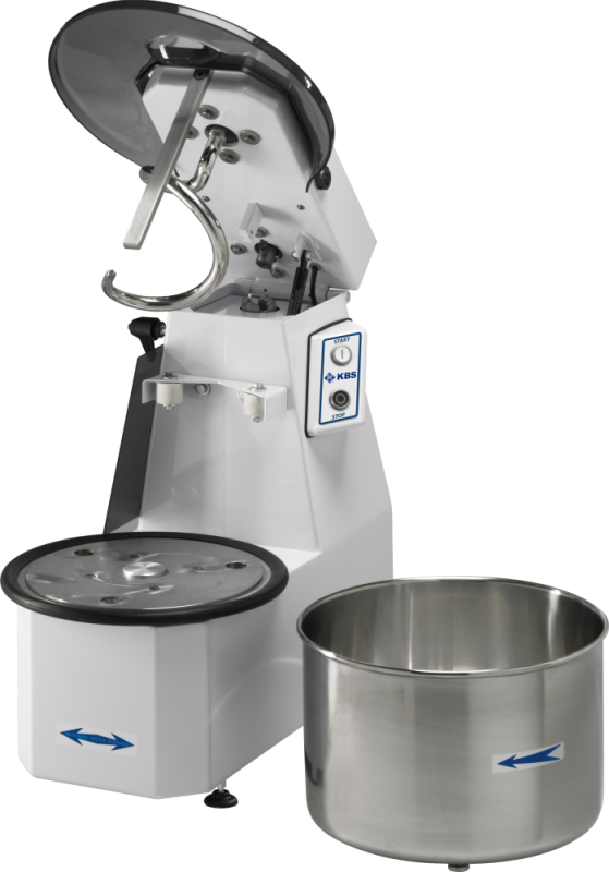KBS Teigknetmaschine für 12kg Teig Kessel entnehmbar
