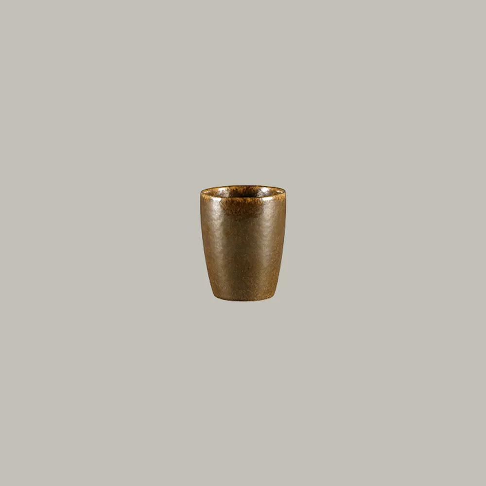 RAK Kaffeetasse ohne Henkel - rust Serie: Ease Ø 7.3 cm / Ht. 9.2 cm / Cont. 23