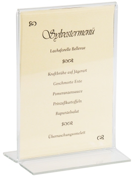 Contacto Acryl Kartenhalter 30x21cm A4