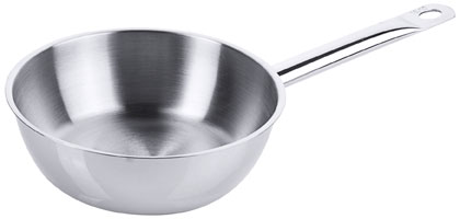 Contacto Sauteuse 18 cm, hochglänzend Schüttrand