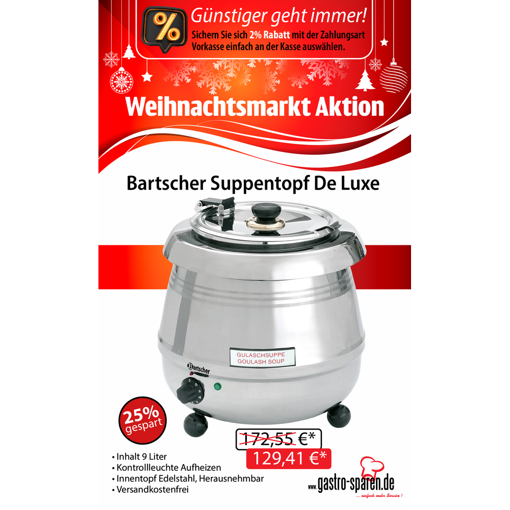 Bartscher Suppentopf De Luxe