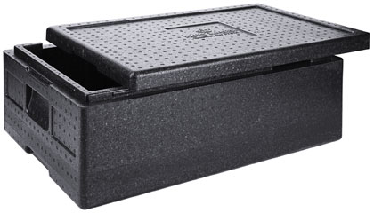 Contacto Thermobox EPP GN 1/1, 29 l 60 x 40 x 24 cm, schwarz