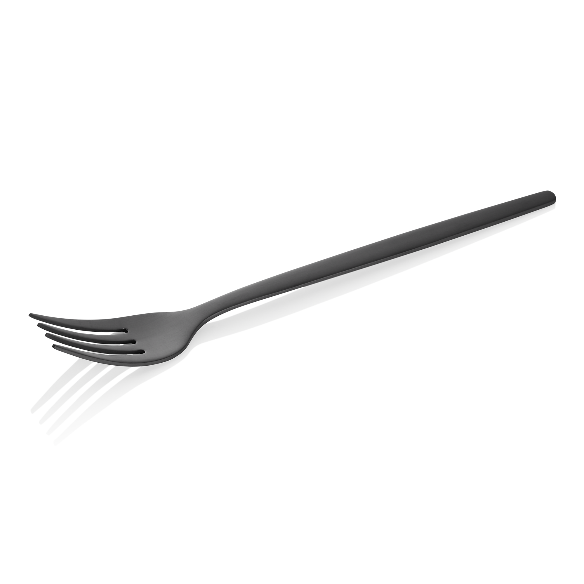 WAS Menügabel ALEX BLACK, mit schwarz, matter PVD Beschichtung, 21 cm, Set á 12 