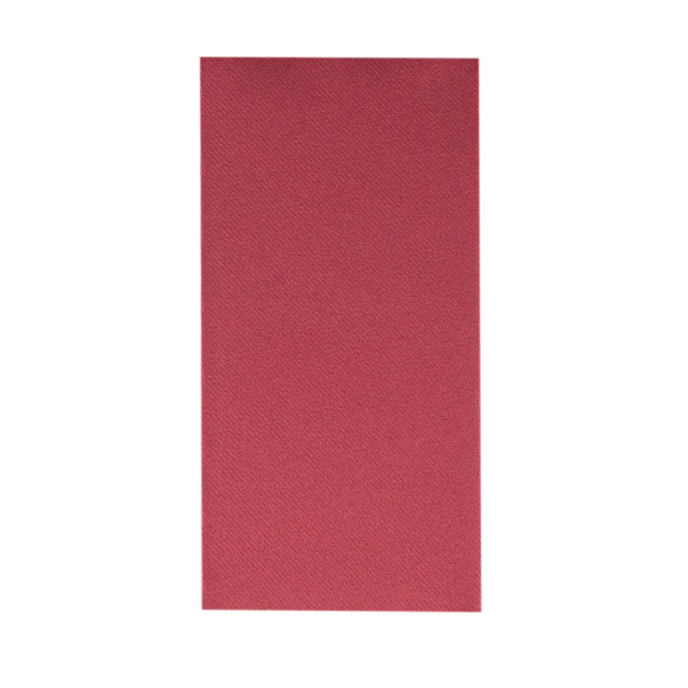 Mank Serviette Basic bordeaux 48 x 48 cm 1/8 Falz