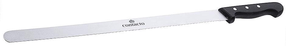 Contacto Wurstmesser 40 cm mit Wellenschliff