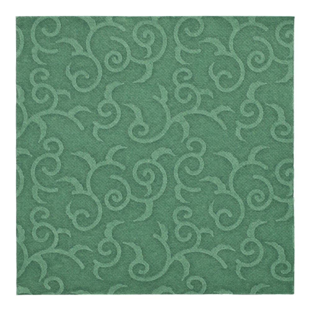Papstar Servietten "ROYAL Collection" 1/4-Falz 40 cm x 40 cm dunkelgrün "Casali"