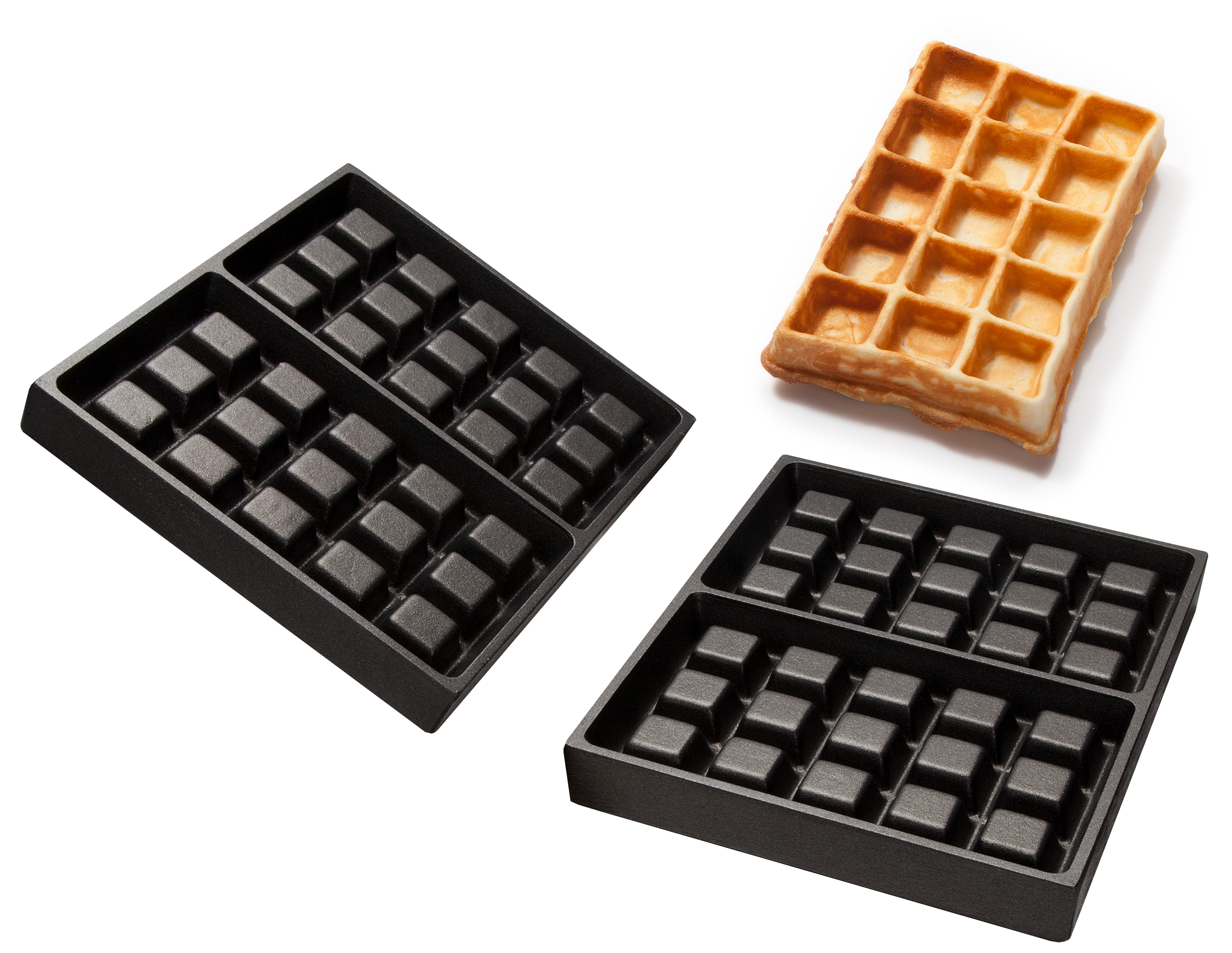 Neumärker Brüsseler Waffel Backplattensatz