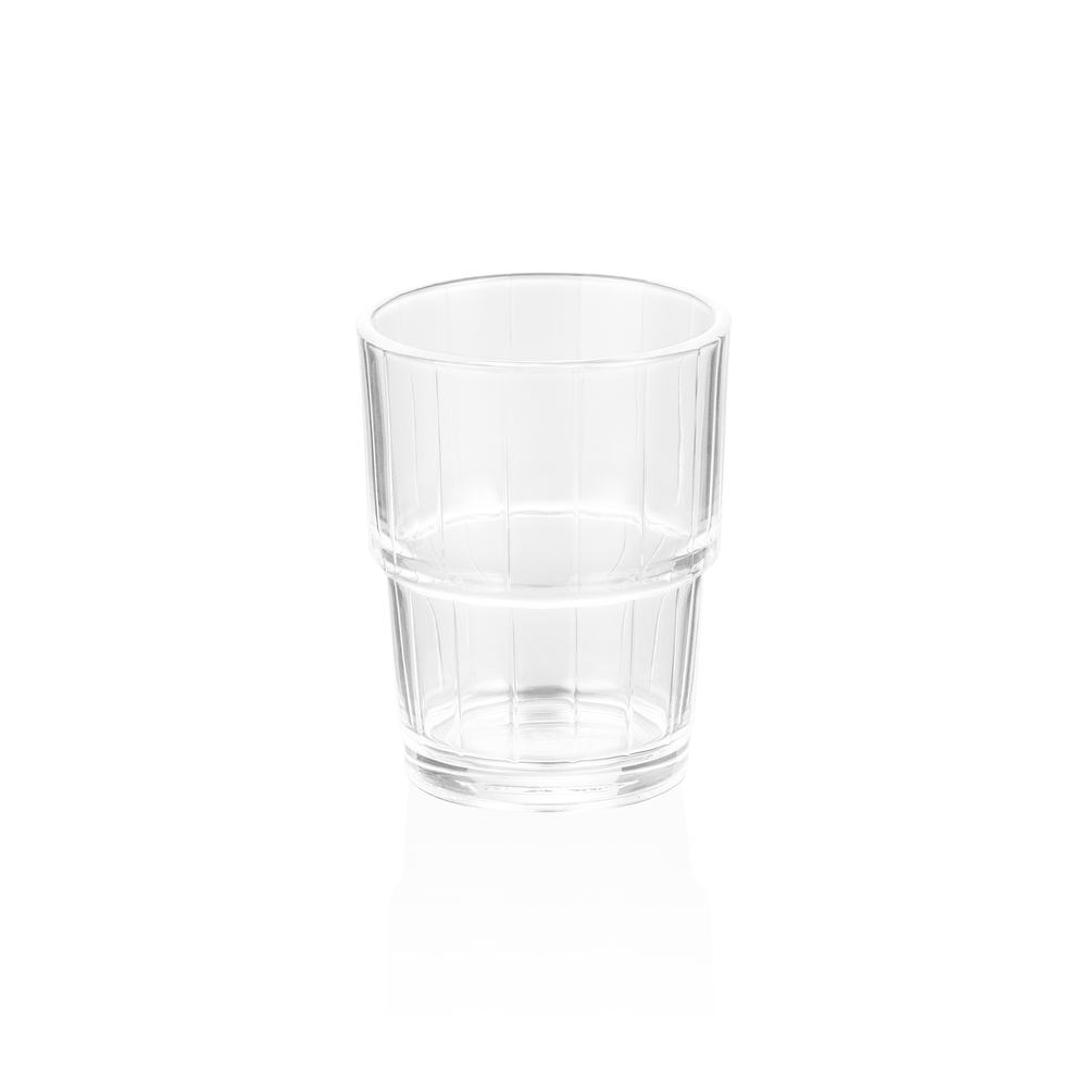 WAS Allzweckglas Set HAMBURG SYSTEM, 200 ml, Ø 7 cm, Set á 6 Stück, Glas