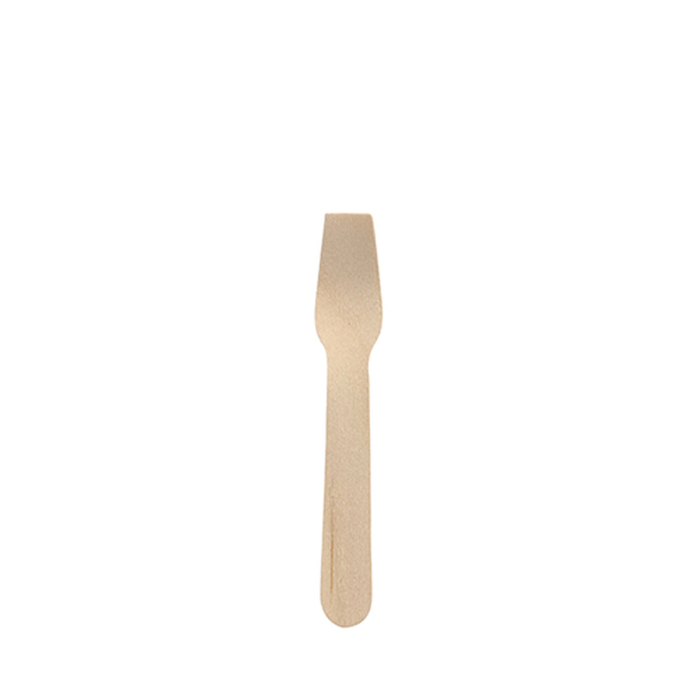 Papstar Eislöffel Holz "pure" 9,4 cm