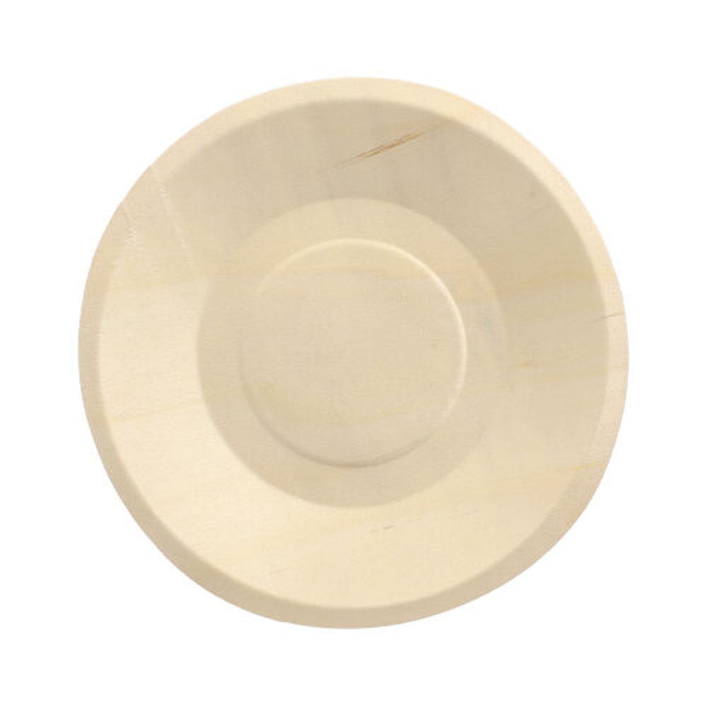 Papstar Fingerfood - Teller, Holz "pure" rund Ø 19 cm · 2 cm