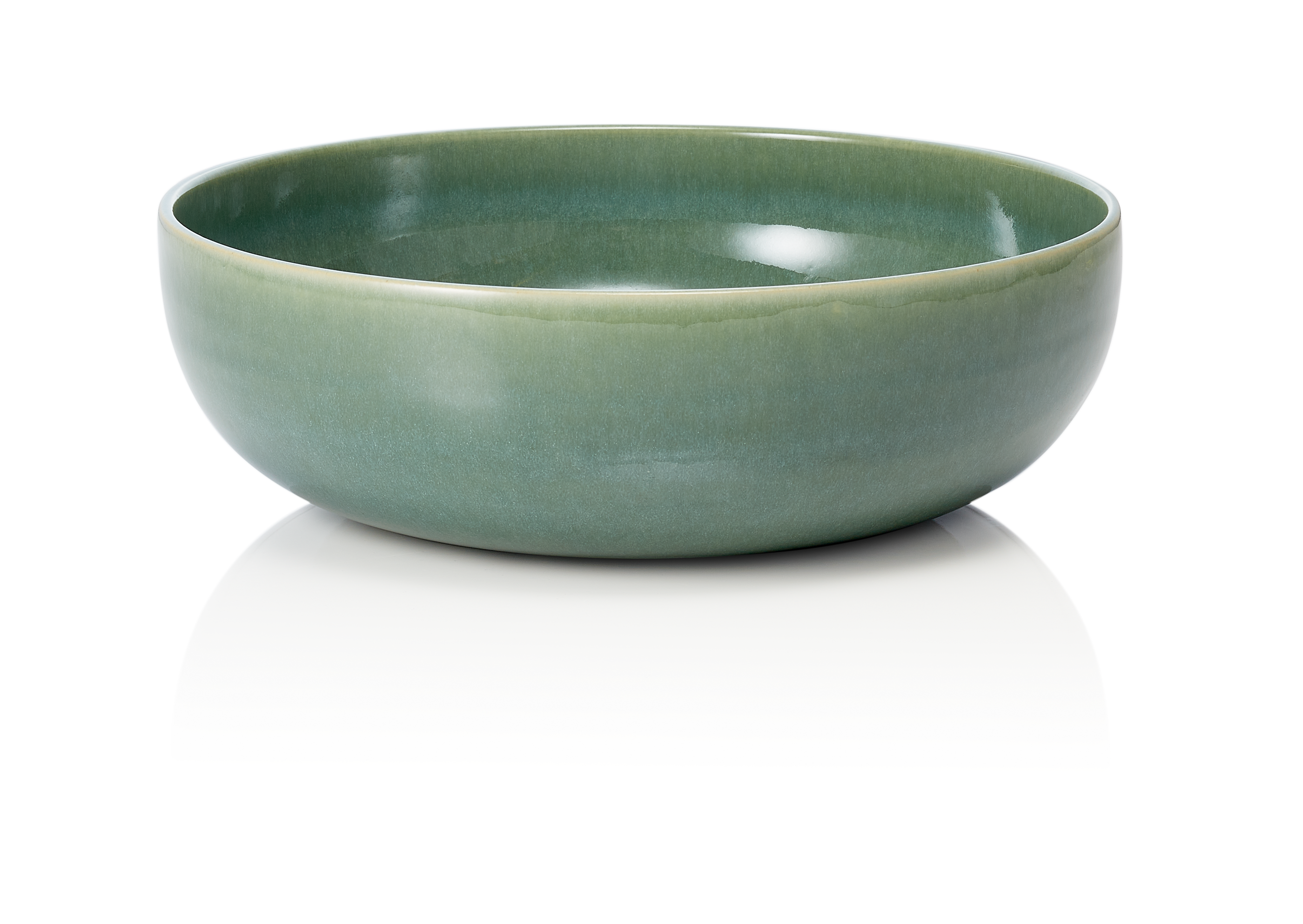 WAS Schale ROCKZZERO, Ø 26 cm, 2 ltr., myrtle green, Steinzeug