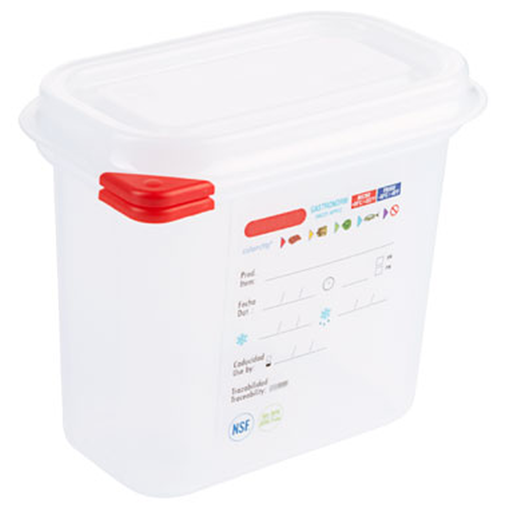 Contacto Behälter GN 1/9 150 mm mit HACCP Colorclip Deckel