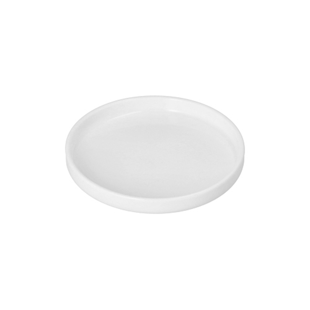 Papstar Teller Porzellan rund Ø 9 cm · 1,2 cm weiss "Ano"