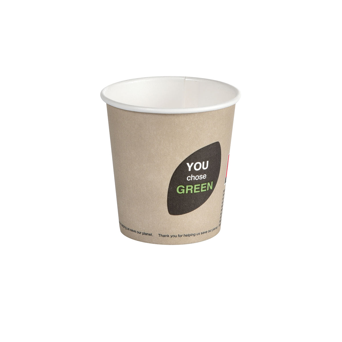 Duni Thank You Becher 120ml, PAP/PLA