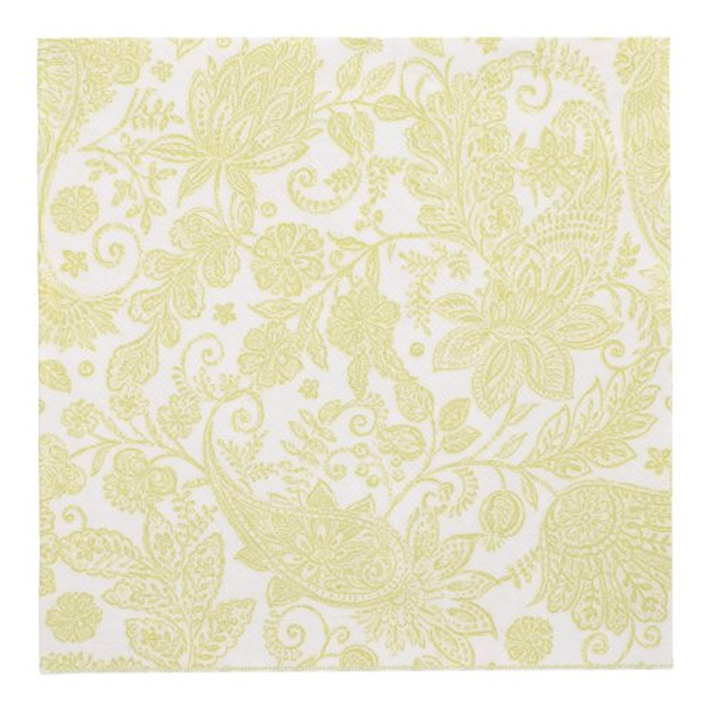 PAPSTAR Servietten ROYAL Collection 1/4-Falz 40 cm x 40 cm limonengrün Pa