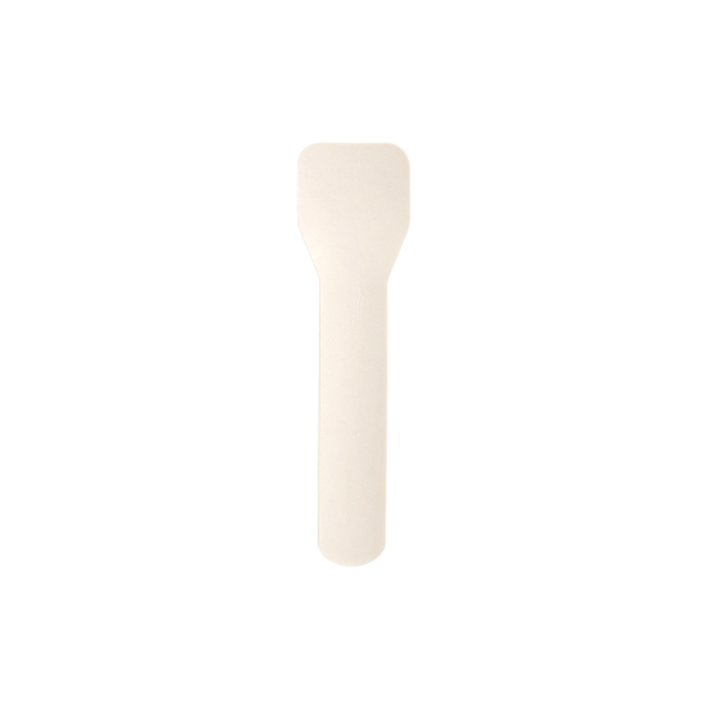 Papstar Eislöffel, Papier "pure" 9,5 cm weiss / 2000 Stück