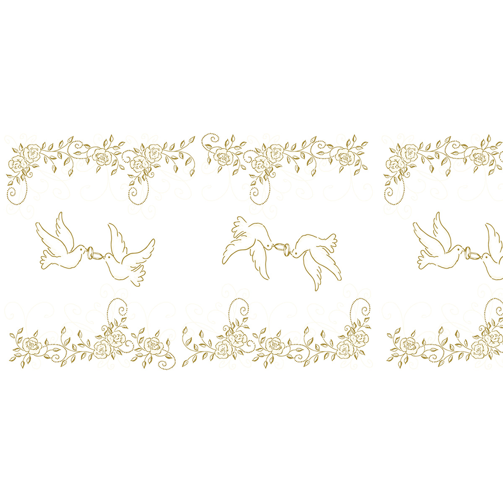 Mank Tischläufer Hochzeit 40 cm x 24 m
