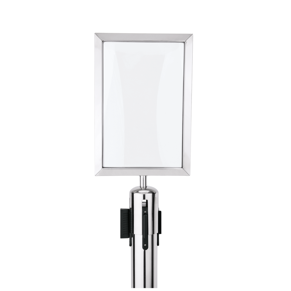 WAS Schilderhalter DIN A4, Edelstahl Ecoflex
