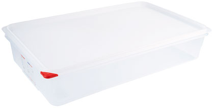 Contacto Behälter GN 1/1 100 mm mit HACCP Farbclip Deckel