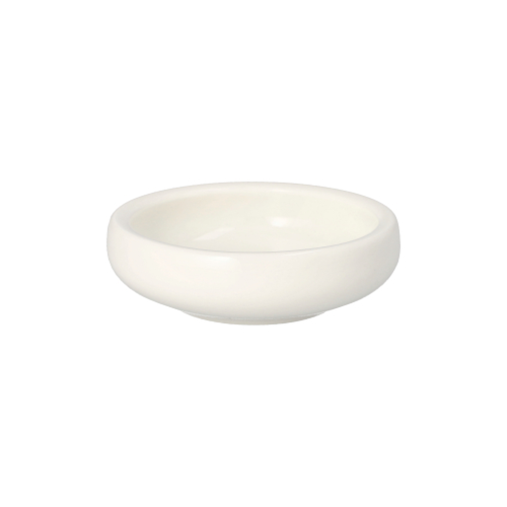 Papstar Schale Porzellan rund 80 ml Ø 9,5 cm · 2,7 cm weiss "Galba"