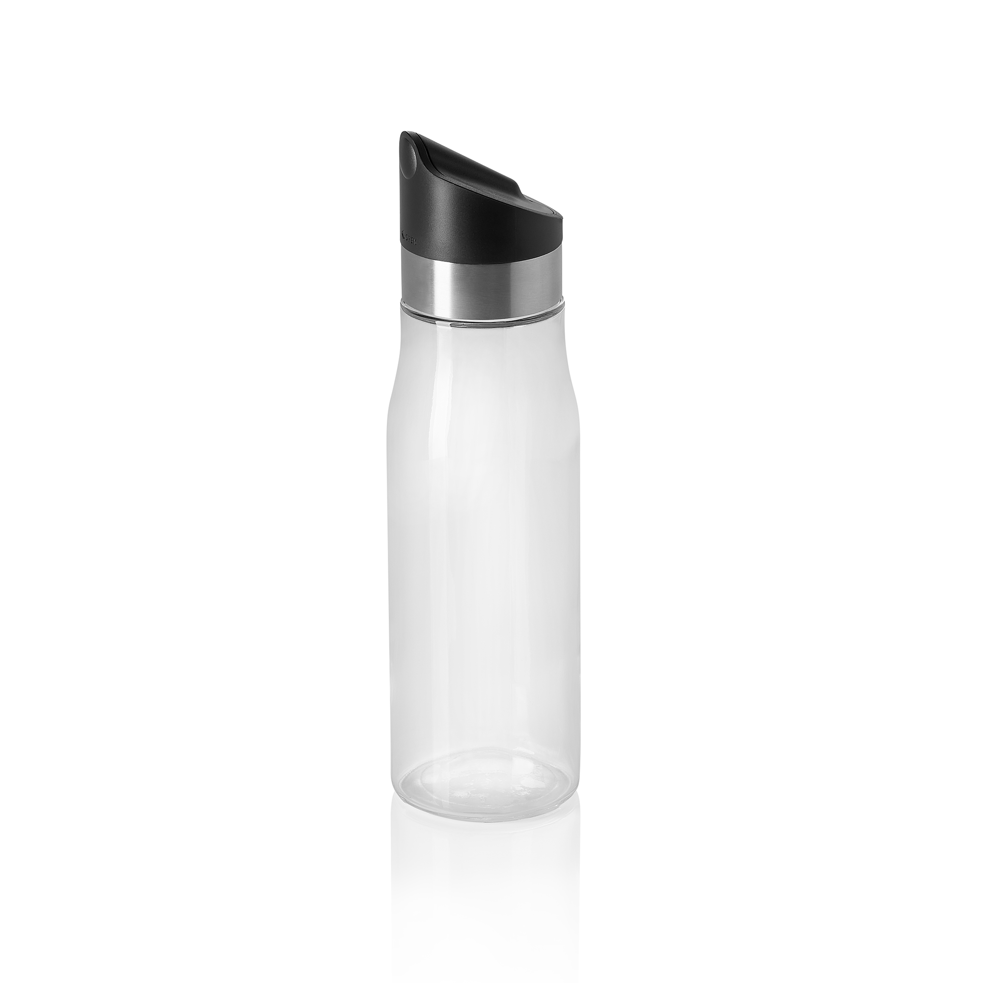 WAS Karaffe mit Drehverschluss, 850 ml, Ø 7,5 cm, Borosilikatglas, ABS Kunststof