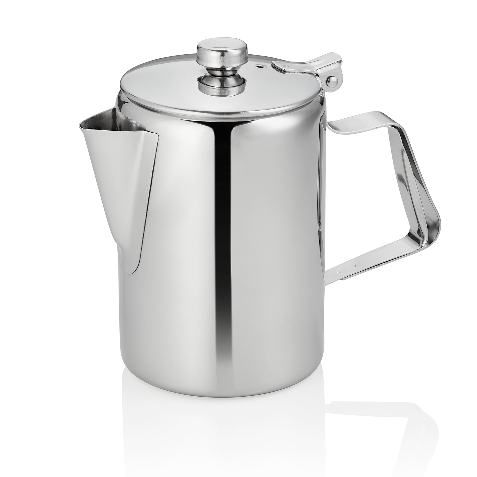 WAS Kaffeekanne, 0,6 ltr., Ø 8 cm, Höhe 14 cm, Chromnickelstahl