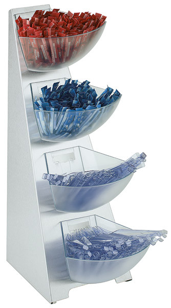 APS Multi-Rack, 4-stufig 19 x 31 cm, H: 53 cm , Set bestehend aus: