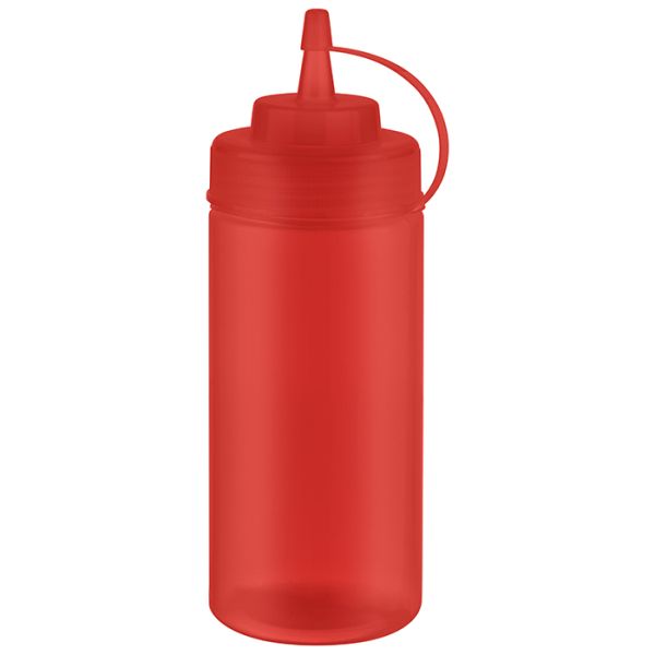 APS Quetschflasche, 6er Set Ø 7 cm, H: 20 cm, 490 ml