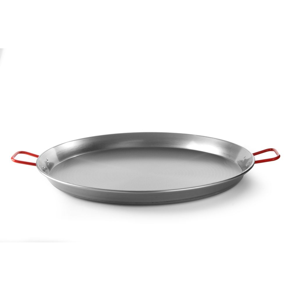 paellapanne, paella pan, antihaft, rund, edelstahl