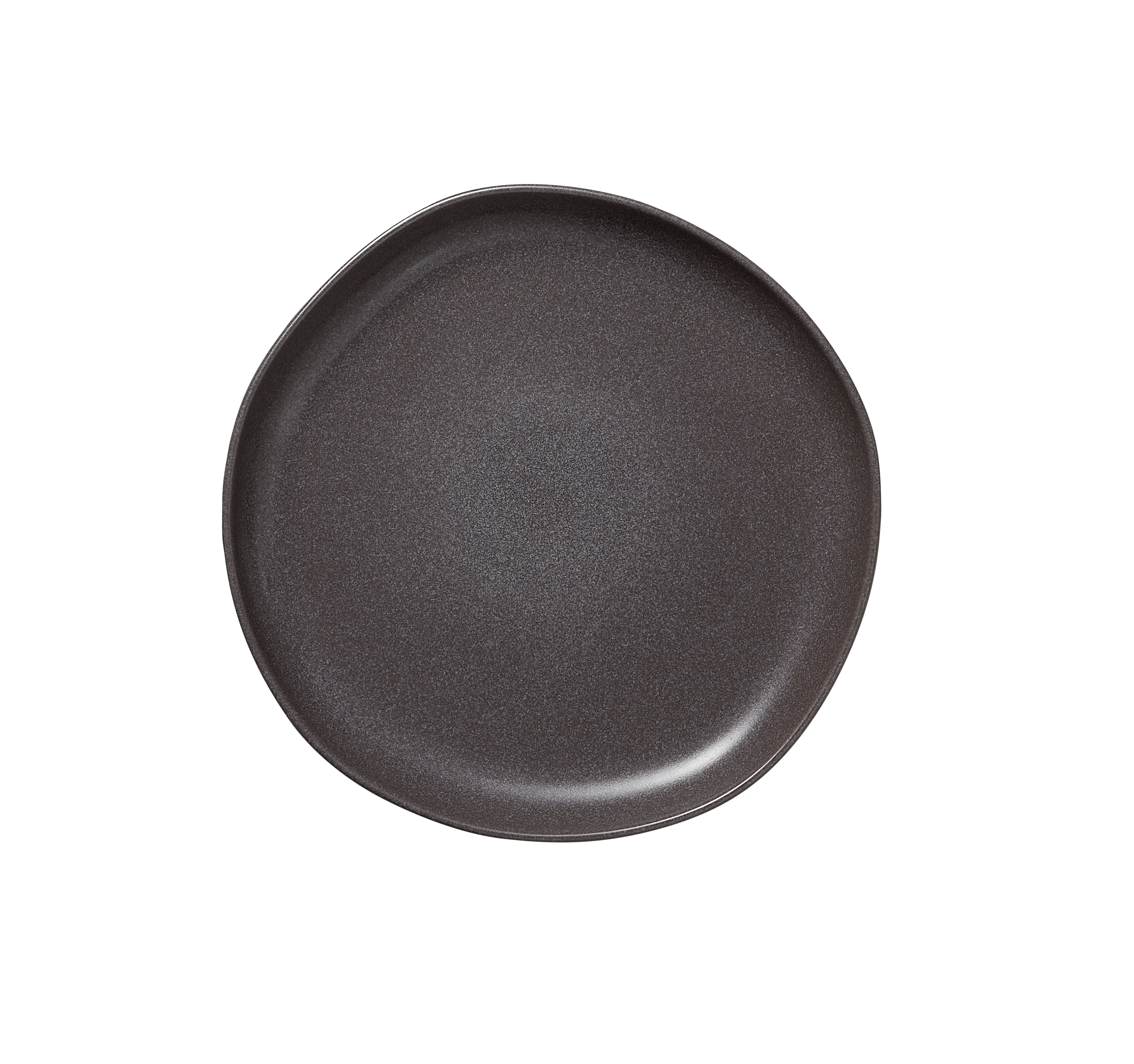 WAS Teller Set ROCKZZERO, flach, Ø 22 cm, Set á 6 Stück, stone grey, Steinzeug