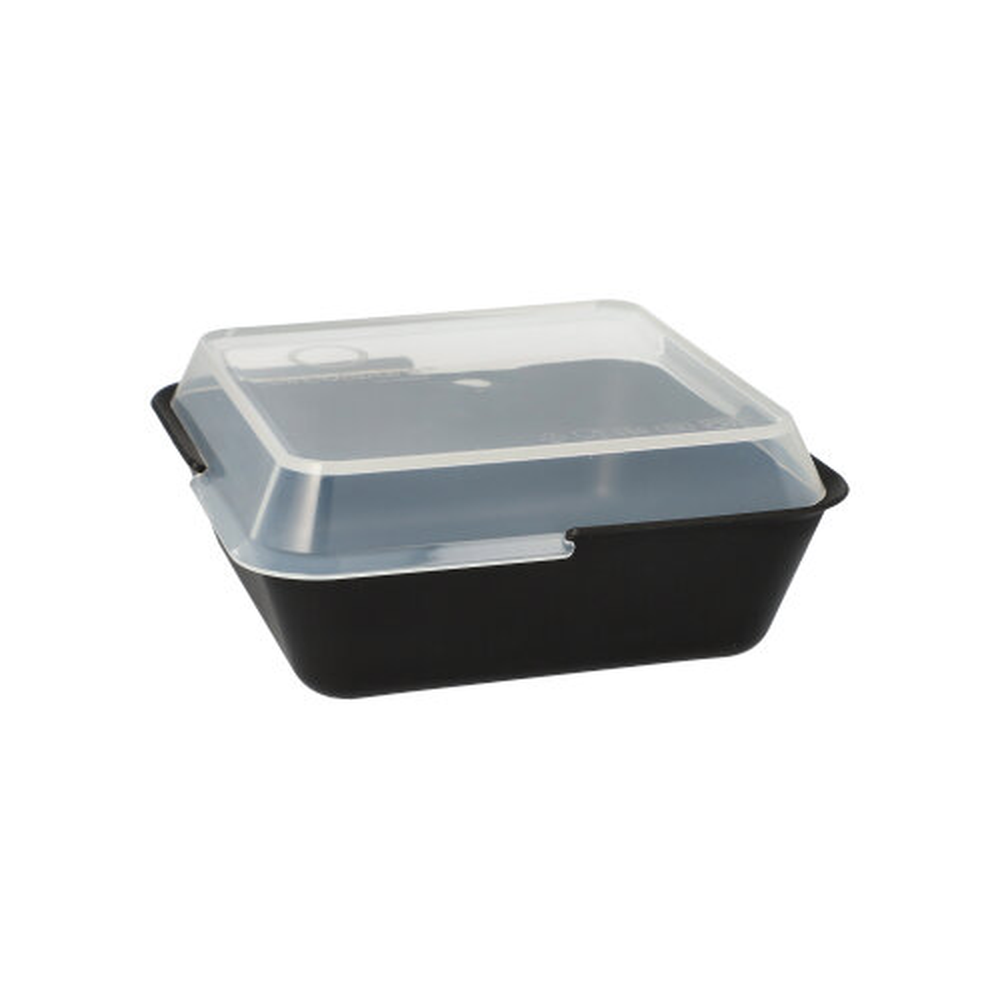 PAPSTAR Circulware Mehrweg-Schalen Mix & Match eckig 4,7 cm x 15,6 cm x 15,