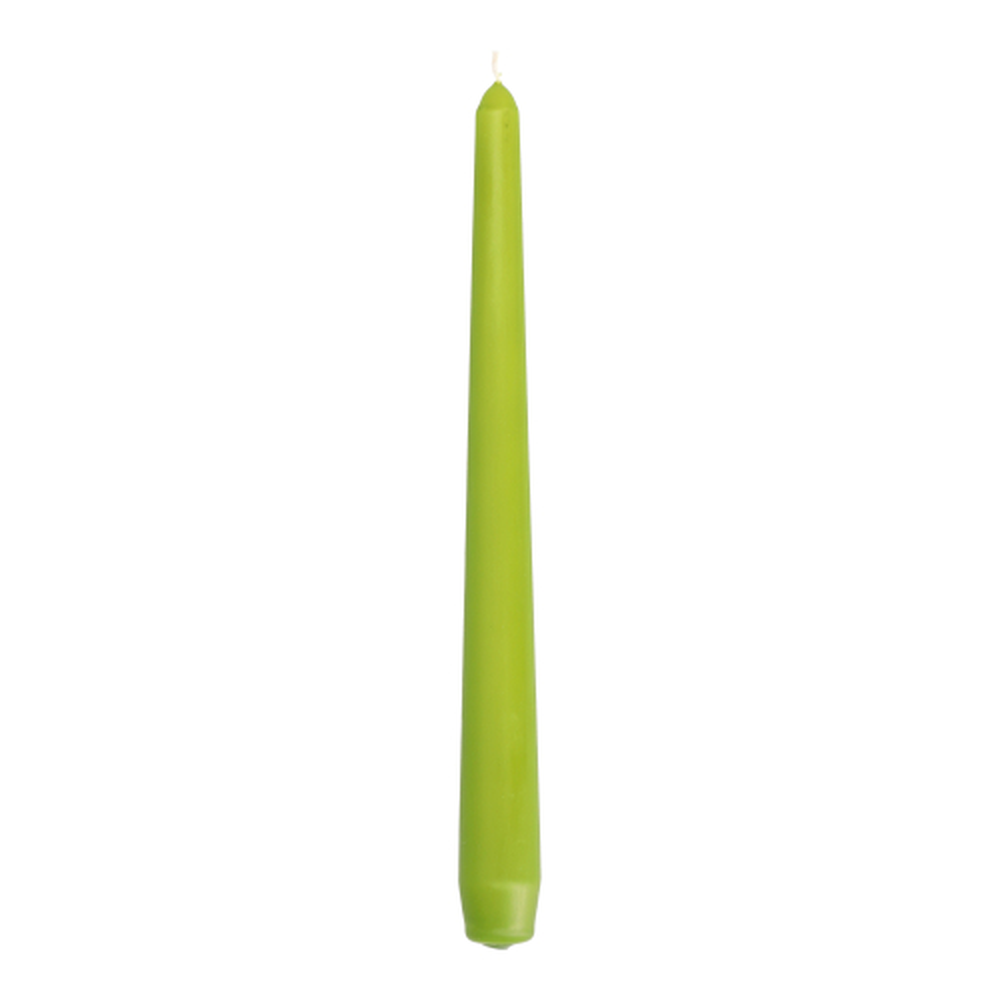 Papstar Leuchterkerzen Ø 2,2 cm · 25 cm olivgrün