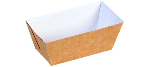 Pacovis Cakeform Mini aus Karton, braun, 112/80x57/40x40mm