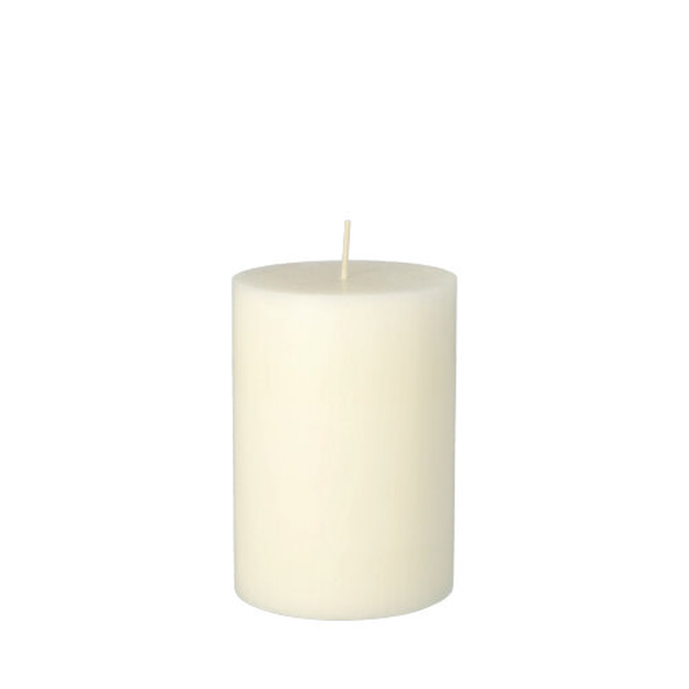 Papstar Stumpenkerze Ø 70 mm · 100 mm weiss aus 100% Stearin, durchgefärbt