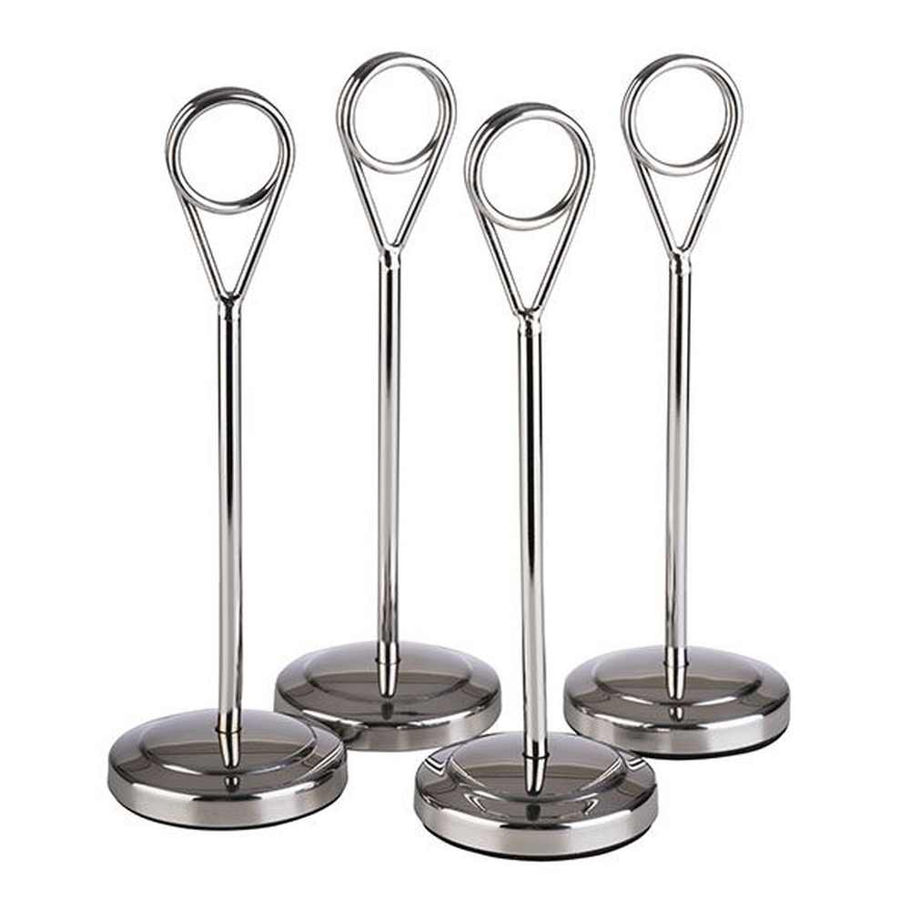 APS Kartenhalter, 4er Set Ø 5 cm, H: 15,5 cm