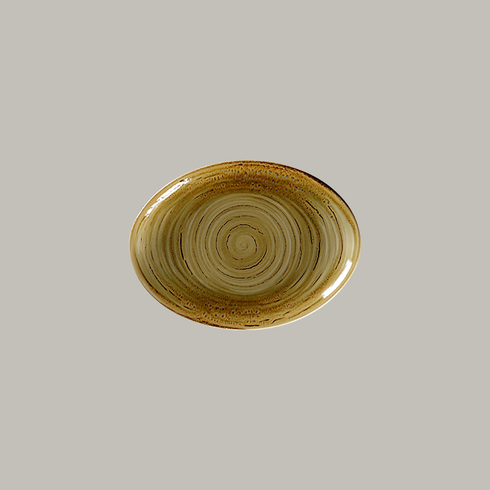 RAK Platte oval - garnet  Serie: Spot L 26 cm / W 19 cm / Ht. 3 cm