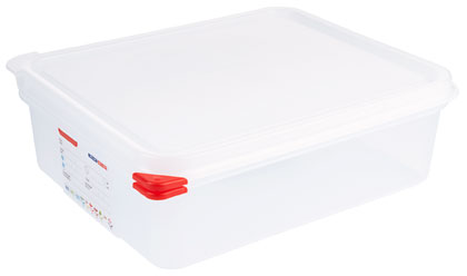 Contacto Behälter GN 1/2 100 mm mit HACCP Colorclip Deckel