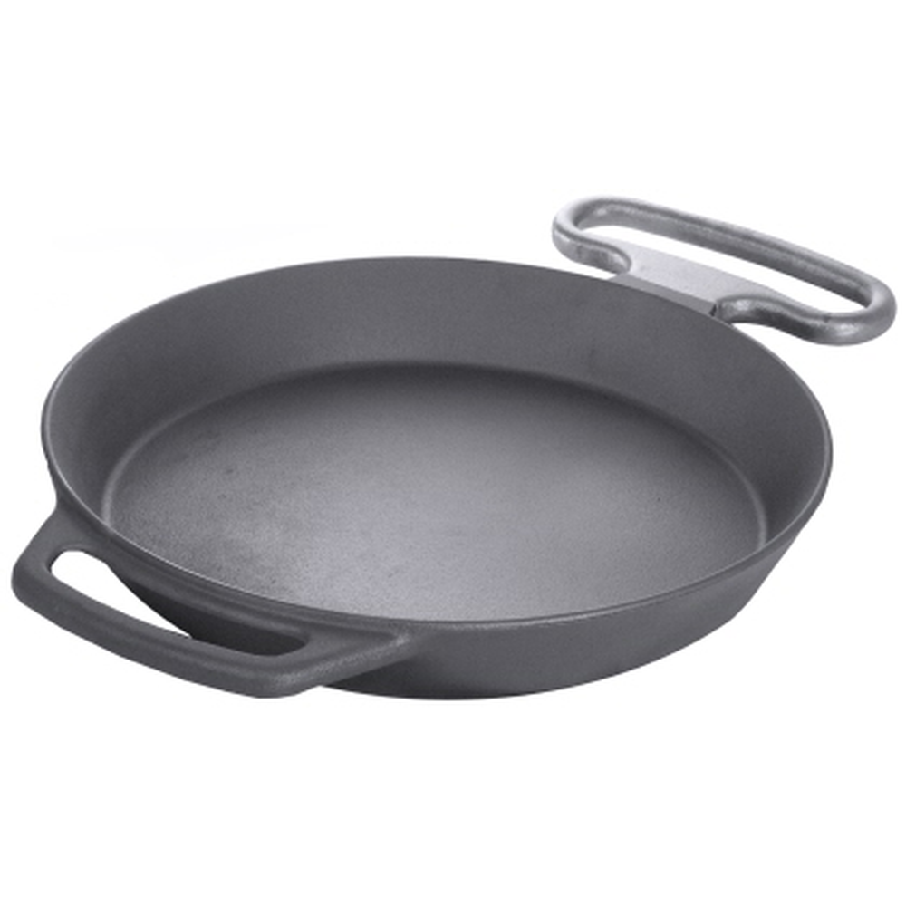Contacto Eisenguss-Riesenpfanne mit einem angegossenen Griff