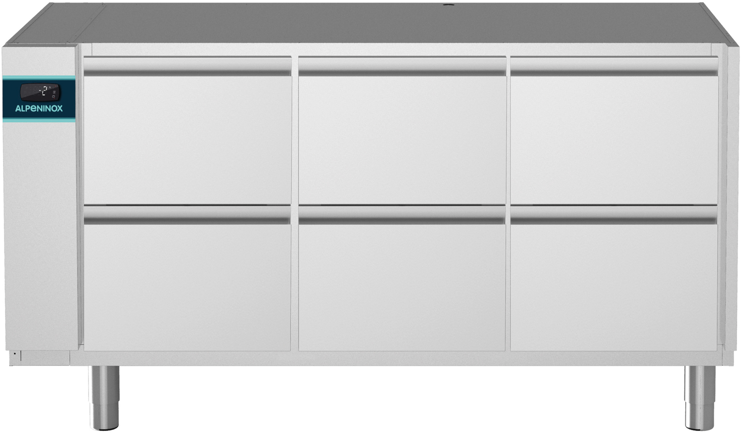 Nordcap Kühltisch, 3 Abteile CLO 700 3-7051
