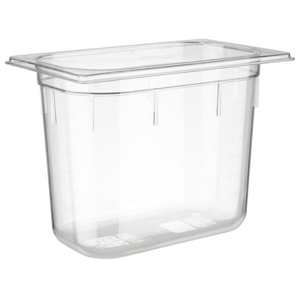 APS GN 1/4 Behälter 26,5 x 16,2 cm, Tiefe: 200 mm , Polycarbonat, 5,5 Liter