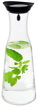 Contacto Glasflasche mit Silikondeckel