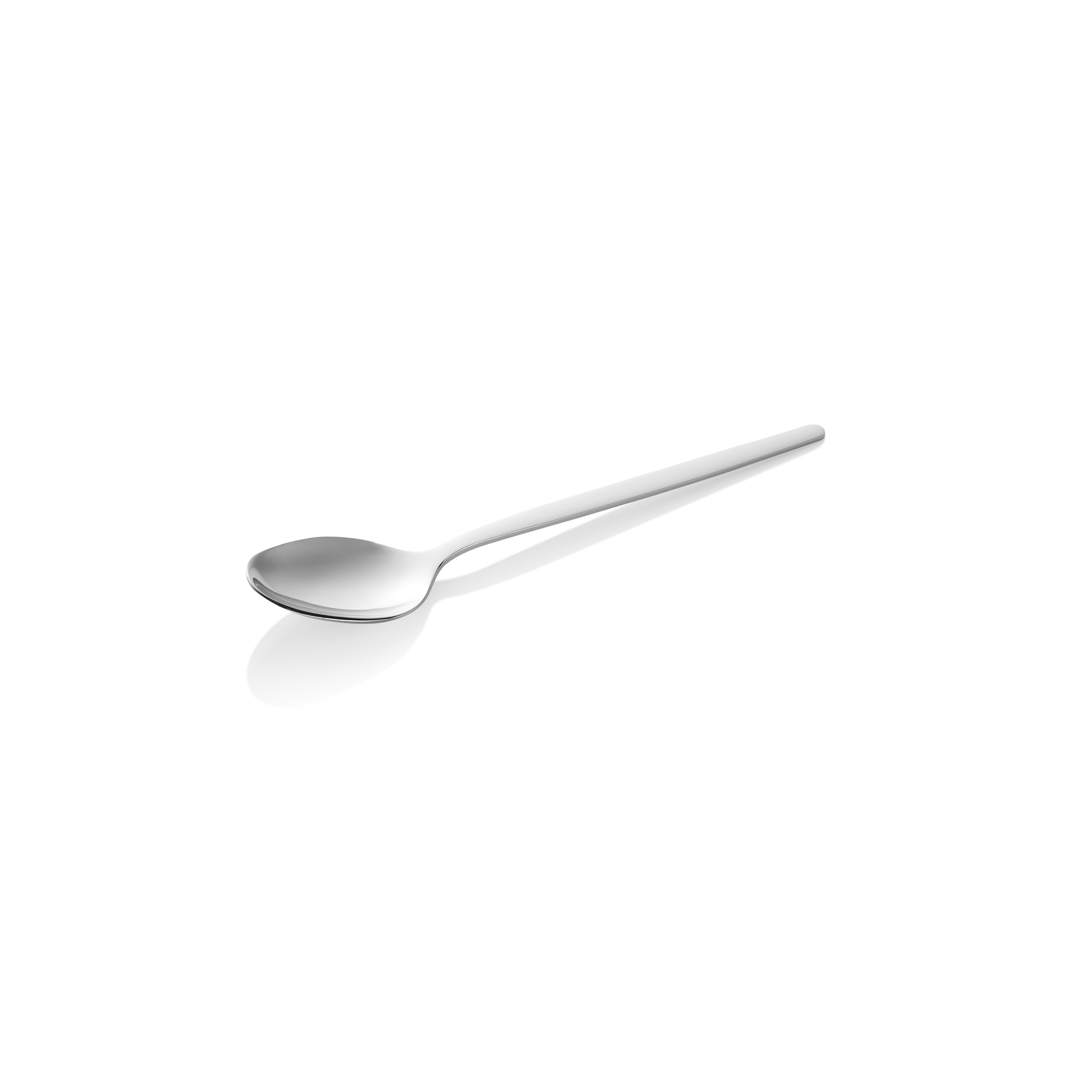 WAS Kaffeelöffel ALEX SILVER, Edelstahl poliert, 13,5 cm, Set á 12 Stück, Chromn