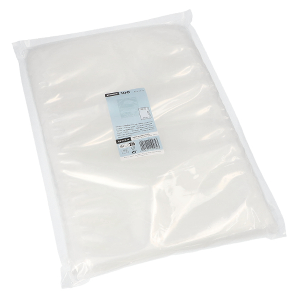 Papstar Siegelrandbeutel, PA / PE 40 cm x 25 cm transparent 90 my