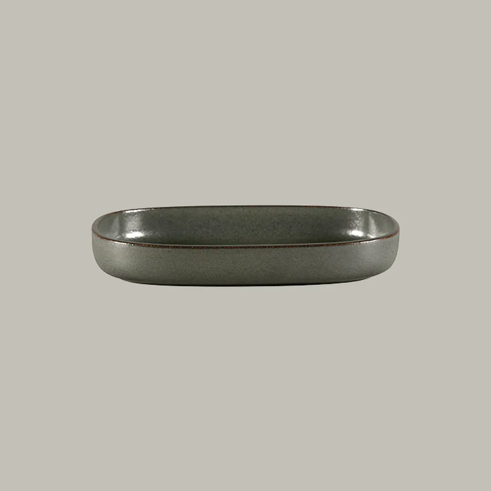 RAK Platte oval tief - caldera Serie: Ease L 30 cm / W 20.4 cm / Ht. 4.5 cm / C