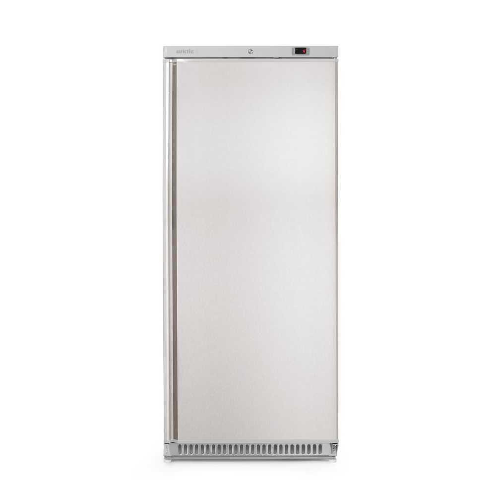 kühlschrank, eismagnet, edelstahl, vertikal, einzeltür