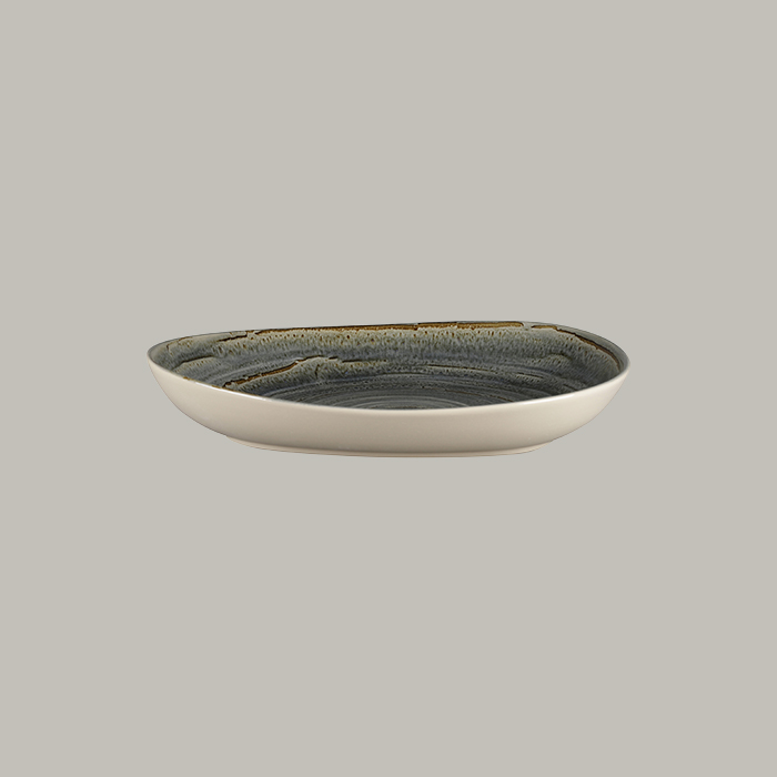RAK Teller tief organisch - peridot  Serie: Spot L 27.8 cm / W 22.7 cm / Ht. 5 c