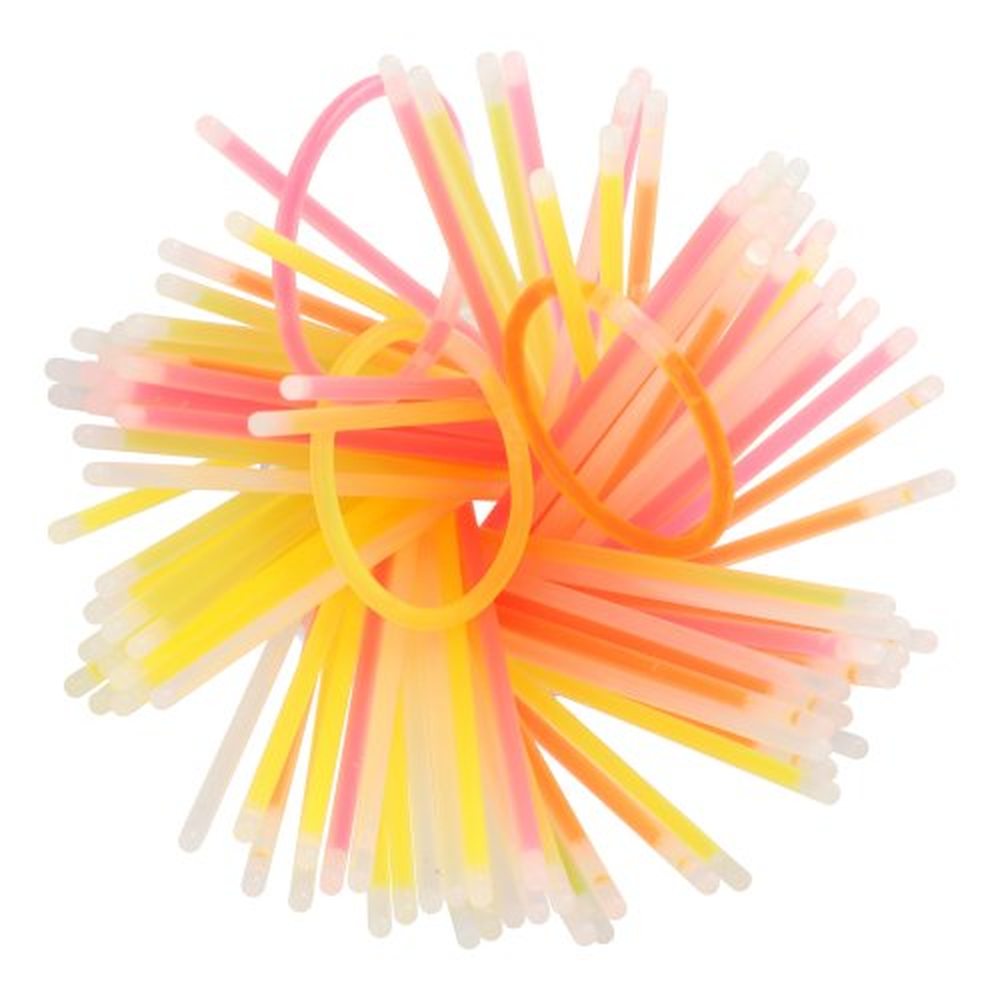 Papstar Knicklichter Ø 0,5 cm · 20 cm farbig sortiert